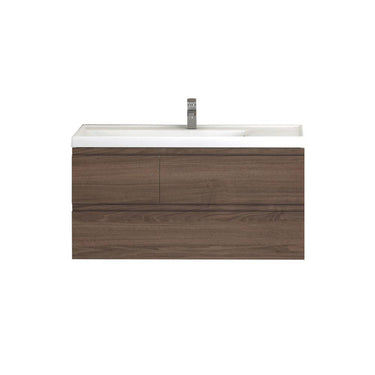 Eviva Roxy 39″ Natural Oak Vanity with Porcelain sink Vanity Eviva